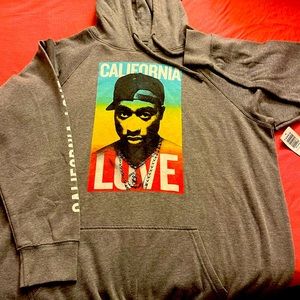 2Pac lightweight women’s hoodie